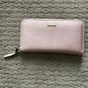 KATE SPADE - rose gold wallet